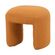 6 Puff Refugio Rivatti 42 cm -Altura- Estofado em Boucle Laranja Entardecer